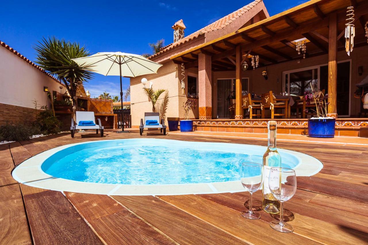 Villa Hibiscus Centrum Corralejo Beach Private Pool Family Eksteriør billede