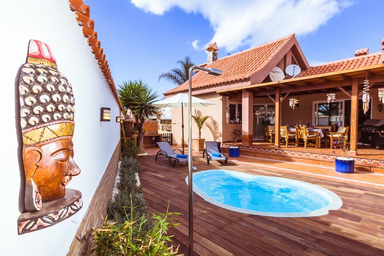 Villa Hibiscus Centrum Corralejo Beach Private Pool Family Eksteriør billede
